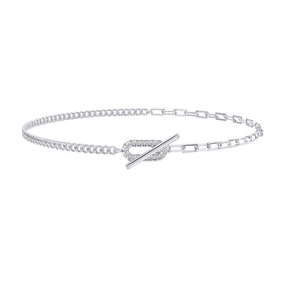 Cubic Zircon Anklet