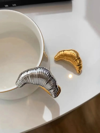 Croissant Charm Brooch