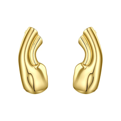 Punk Earlobe Ear Cuff Clip On Earrings