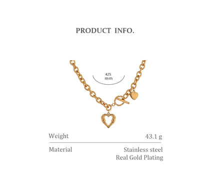 Heart Collars Statement Necklace