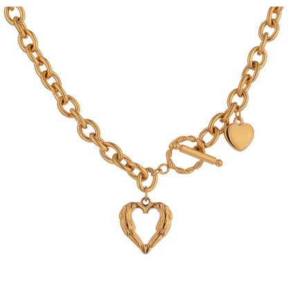Heart Collars Statement Necklace